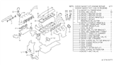 Diagram for 1998 Nissan Altima Cylinder Head Gasket - 10101-9E025