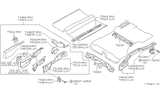 Diagram for Nissan Altima Rear Crossmember - 75650-0Z830