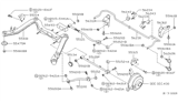 Diagram for 2001 Nissan Altima Sway Bar Bracket - 56234-2B500