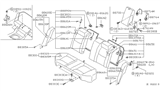 Diagram for 2001 Nissan Altima Seat Cover - 88620-0Z900