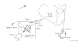 Diagram for 2000 Nissan Altima Oil Filter - 15050-0Z800