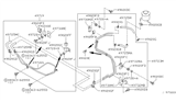 Diagram for 2000 Nissan Altima Power Steering Hose - 49725-0Z400