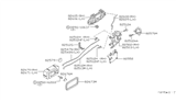 Diagram for 2000 Nissan Altima Door Latch Cable - 82608-9E000
