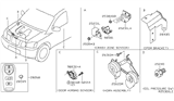 Diagram for Nissan Horn - 25605-9FD0A