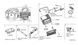 Diagram for Nissan Antenna Cable - 28241-9FD0A