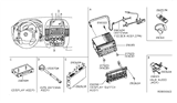 Diagram for 2014 Nissan Titan Antenna - 25975-9FM0A