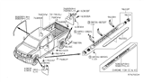 Diagram for 2010 Nissan Titan Mud Flaps - 63850-ZR12A