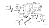 Diagram for 2008 Nissan Titan Seat Cover - 87770-ZR00A