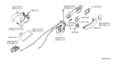 Diagram for 2008 Nissan Titan Door Lock Actuator - 82500-ZR00A