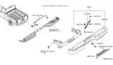 Diagram for 2013 Nissan Titan Bumper - 85030-9FM0B