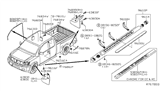 Diagram for 2005 Nissan Titan Mud Flaps - 93820-8S700