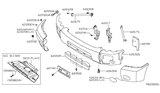 Diagram for 2005 Nissan Titan Bumper - 62022-7S201