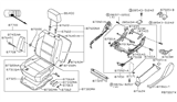 Diagram for 2014 Nissan Titan Seat Switch - 87062-ZQ01A