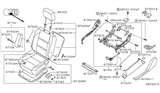 Diagram for 2015 Nissan Titan Seat Switch - 87062-ZQ01A