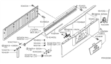 Diagram for Nissan Titan Tailgate Lock - 90500-7S200