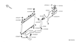 Diagram for 2014 Nissan Titan Coolant Reservoir - 21710-9FF0A