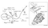 Diagram for 2015 Nissan Titan Shift Knob - 34910-9G00B