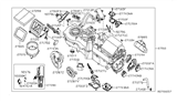 Diagram for Nissan Titan Blower Motor Resistor - 27150-5Z000