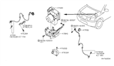 Diagram for Nissan Titan ABS Control Module - 47660-ZH101