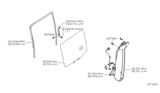 Diagram for 2014 Nissan Titan Window Run - 82330-9FM0A