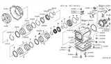 Diagram for 2004 Nissan Armada Torque Converter - 31100-95X00