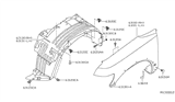 Diagram for Nissan Titan Wheelhouse - 63840-7S200