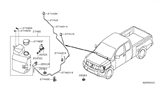 Diagram for Nissan Titan Washer Reservoir - 28910-9FD0A