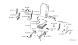 Diagram for 2004 Nissan Titan Seat Cushion - 87760-7S200