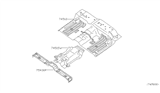 Diagram for 2013 Nissan Titan Floor Pan - 74512-ZH030