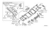 Diagram for 2008 Nissan Titan Exhaust Heat Shield - 74751-7S000