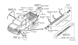 Diagram for 2008 Nissan Titan Mud Flaps - 63850-8S70A