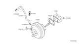 Diagram for Nissan Titan Brake Booster Vacuum Hose - 47430-8S100