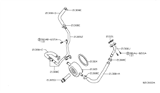 Diagram for 2006 Nissan Titan Cooling Hose - 21306-7S002