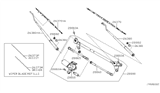 Diagram for 2004 Nissan Titan Wiper Pivot - 28841-7S000