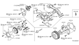 Diagram for Nissan Armada Fan Clutch - 21082-7S001