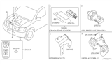 Diagram for Nissan Titan Horn - 25605-ZH60A