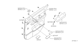 Diagram for 2005 Nissan Titan Armrest - 82941-ZH20A