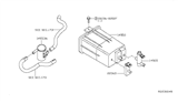 Diagram for 2006 Nissan Titan Vapor Canister - 14950-7S000