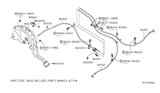 Diagram for 2012 Nissan Titan Parking Brake Cable - 36530-7S200