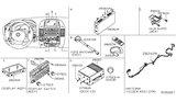 Diagram for 2011 Nissan Titan Antenna Cable - 28241-ZR00A