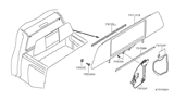 Diagram for 2006 Nissan Titan Window Regulator - 79701-ZH000