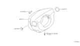 Diagram for 2007 Nissan Quest Steering Column Cover - 48474-5Z002