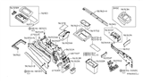 Diagram for 2014 Nissan Titan Center Console Base - 96930-9FM0A