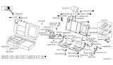 Diagram for 2010 Nissan Titan Armrest - 88710-ZR53A