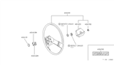 Diagram for Nissan Datsun 810 Emblem - 48423-W3200