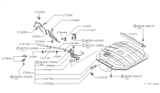Diagram for 1983 Nissan Datsun 810 Fuel Tank - 17201-W3021