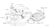 Diagram for Nissan Datsun 810 Fuel Tank - 17201-W3011