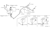 Diagram for Nissan Datsun 810 Windshield Washer Nozzle - 28930-W2100