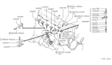 Diagram for 1997 Nissan Pathfinder Intake Manifold Gasket - 16635-V0700