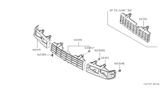 Diagram for Nissan Datsun 810 Grille - 62310-W2400